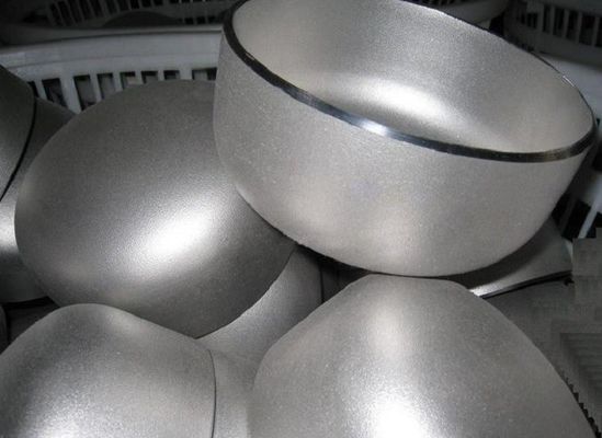 El negro soldado con autógena extremo del casquillo de la tubería de acero galvanizó ASTM de acero inoxidable A182 F304