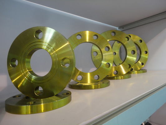Reborde amarillo JIS B2220 72&quot; de la soldadura de la placa de la COMPENSACIÓN 5K 10K 25K SS400 DIN2527 DIN2566 DIN2573
