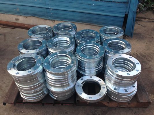 PN10 PN16 S235JR P280GH galvanizan el reborde flojo EN1092-1 Type02 DIN2642