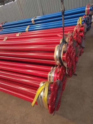 Grueso laminado en caliente negro de la tubería de acero 1m m de la pintura A105 A106