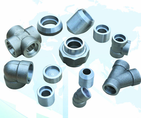 codo Asme estándar B16.11 del acero de carbono de 16mn Sch80