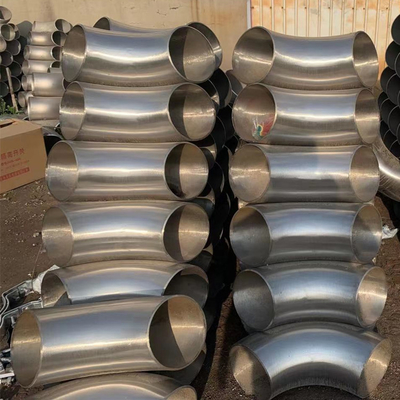 Instalación de tuberías Wp316l Lr sin costuras 45 90 180 grados Construcción resistente