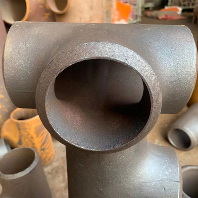 8 pulgadas Sch40 Butt Soldado Tee Acero sin costura Dn800 Solución confiable para tuberías