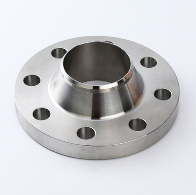 BS 4504 PN25 Flange de cuello de soldadura de acero al carbono para sistemas de tuberías industriales
