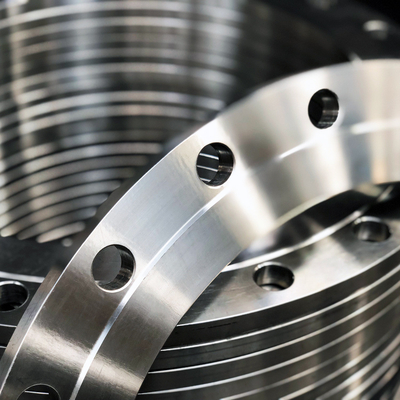 BS 4504 PN25 Flange de cuello de soldadura de acero al carbono para sistemas de tuberías industriales
