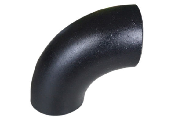 45 90 180 curva soldada con autógena inconsútil del negro del codo SCH40 SCH80 SCH160 de la tubería de acero del grado