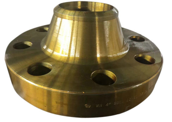 REBORDE FORJADO DE ACERO DEL ACERO DE CARBONO DEL REBORDE DEL ANSI B16.5 Y DE ASME B16.47A DEL REBORDE WN