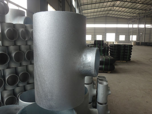 el extremo del acero de carbono de 45D 90D 180D soldó con autógena las instalaciones de tuberías ASME B16.9 B16.28 A234WPB