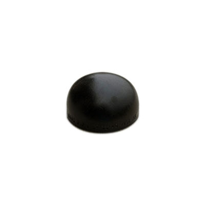 El extremo soldó con autógena el color inconsútil 2mm-25m m del negro del casquillo de la tubería de acero del carbono del Hdg