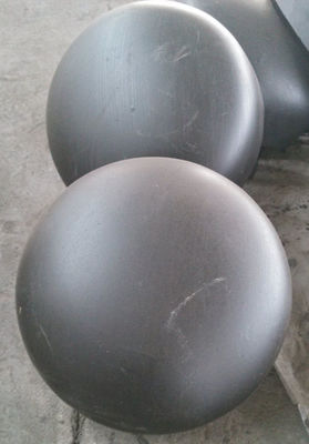 Casquillos de extremo de acero inoxidables de acero de carbono para el aceite del negro del EN del estruendo del ANSI B16.9 de los tubos