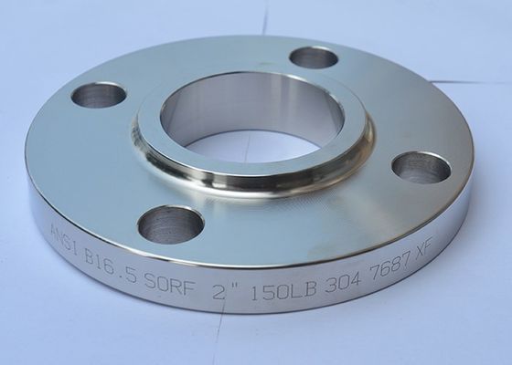 el 1/2” a 80&quot; resbalón de acero inoxidable CIEGO de acero del reborde 304L 316L de carbono en el reborde