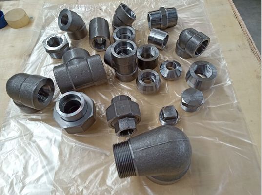 Caliente sumergido galvanizó la camiseta 3000LB del casquillo del codo de ASME que cabía B16.11 ASTM A105