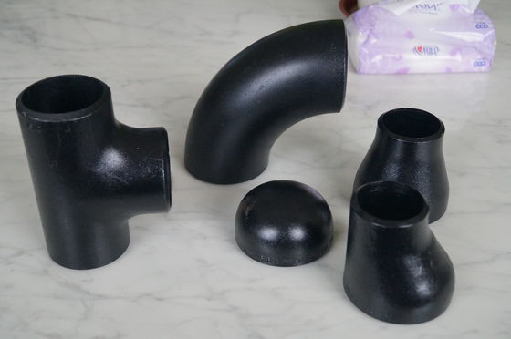 CS SS DN15 al Ecc negro de la estafa del aceite de la prueba del moho del reductor de la tubería de acero DN2000