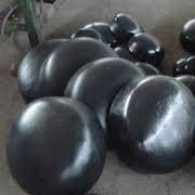 Casquillos de extremo de acero inoxidables de acero de carbono para el aceite del negro del EN del estruendo del ANSI B16.9 de los tubos