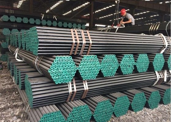 Diámetro 1/8&quot; al grado B Sch40 ASME B36.1 de Astm A106 del tubo de 30&quot; del 12M Carbon Steel Seamless