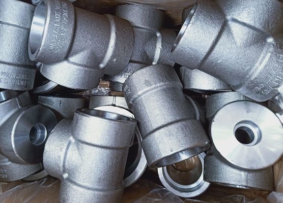 codo Asme estándar B16.11 del acero de carbono de 16mn Sch80