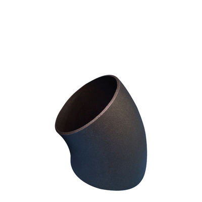 Aceite anti del moho del negro del casquillo Sch40 Sch80 del reductor de la camiseta del codo de Asme B16 9 de la instalación de tuberías