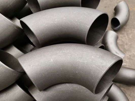 Instalaciones de tuberías soldadas con autógena inconsútiles del codo del acero de carbono de JIS 2311 SGP 45 90 180 grados