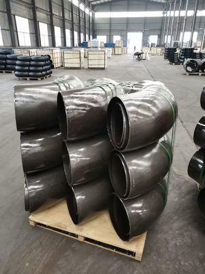 Instalaciones de tuberías soldadas con autógena inconsútiles del codo del acero de carbono de JIS 2311 SGP 45 90 180 grados