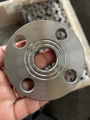 Reborde de acero Jis B2220 5k 10k 20k Wn A105 del cuello de la soldadura de carbono