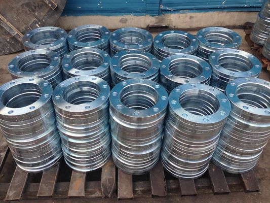 PN10 PN16 S235JR P280GH galvanizan el reborde flojo EN1092-1 Type02 DIN2642