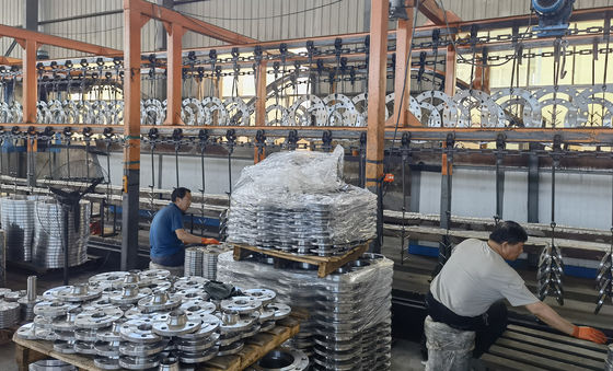 6 10 16 25 40 rebordes DN10 de la barra PN160 al reborde galvanizado frío DN1600