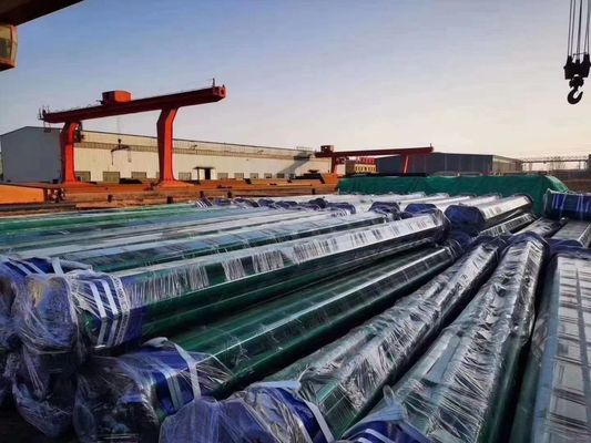 Acero de carbono ASTM inconsútil A106 ASME B36.1 SCH40 SCH80 que pinta las tuberías de acero negras