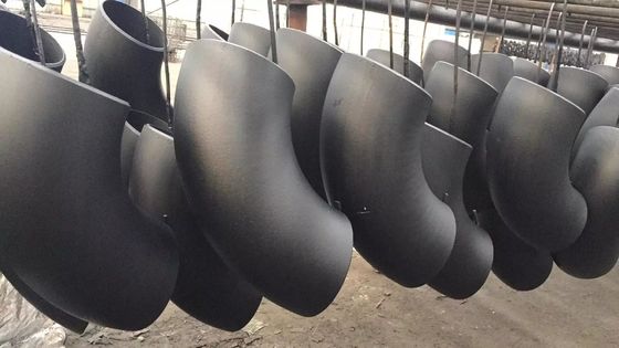 Fittings para tuberías forjadas A234 WPB de 45 grados Lr de codo para unir líneas de tuberías