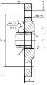 TIPO 01 del GOST 33259 del reborde del GOST 12820-80 de PN6-PN100 ST20 02 05 CS CT20 del GOST 12821; 16MN; SS 304/304L, 316/316L