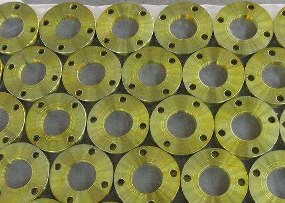 Reborde de acero Jis B2220 5k 10k 20k Wn A105 del cuello de la soldadura de carbono
