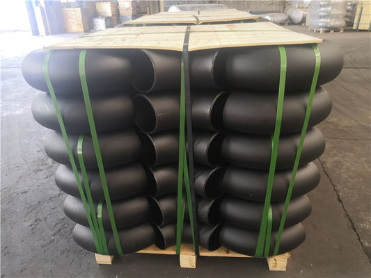 El extremo de Asme B16.9 B16.28 soldó con autógena el codo de las instalaciones de tuberías A234 Wpb