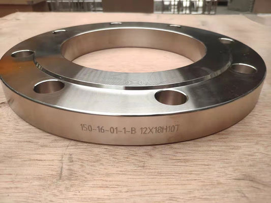 Reborde de acero inoxidable Atk GOST33259 ciego TYPE11 WNRF del reborde GOST33259 ст.12х18 Н 10Т para la conexión de tubo