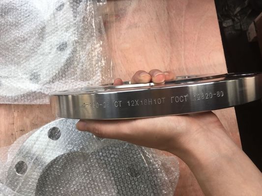 Reborde de acero inoxidable Atk GOST33259 ciego TYPE11 WNRF del reborde GOST33259 ст.12х18 Н 10Т para la conexión de tubo