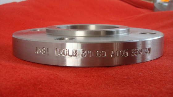 Deslizamiento de brida ANSI B16.5 Clase 150 en soldadura Cs y acero Ss forjado